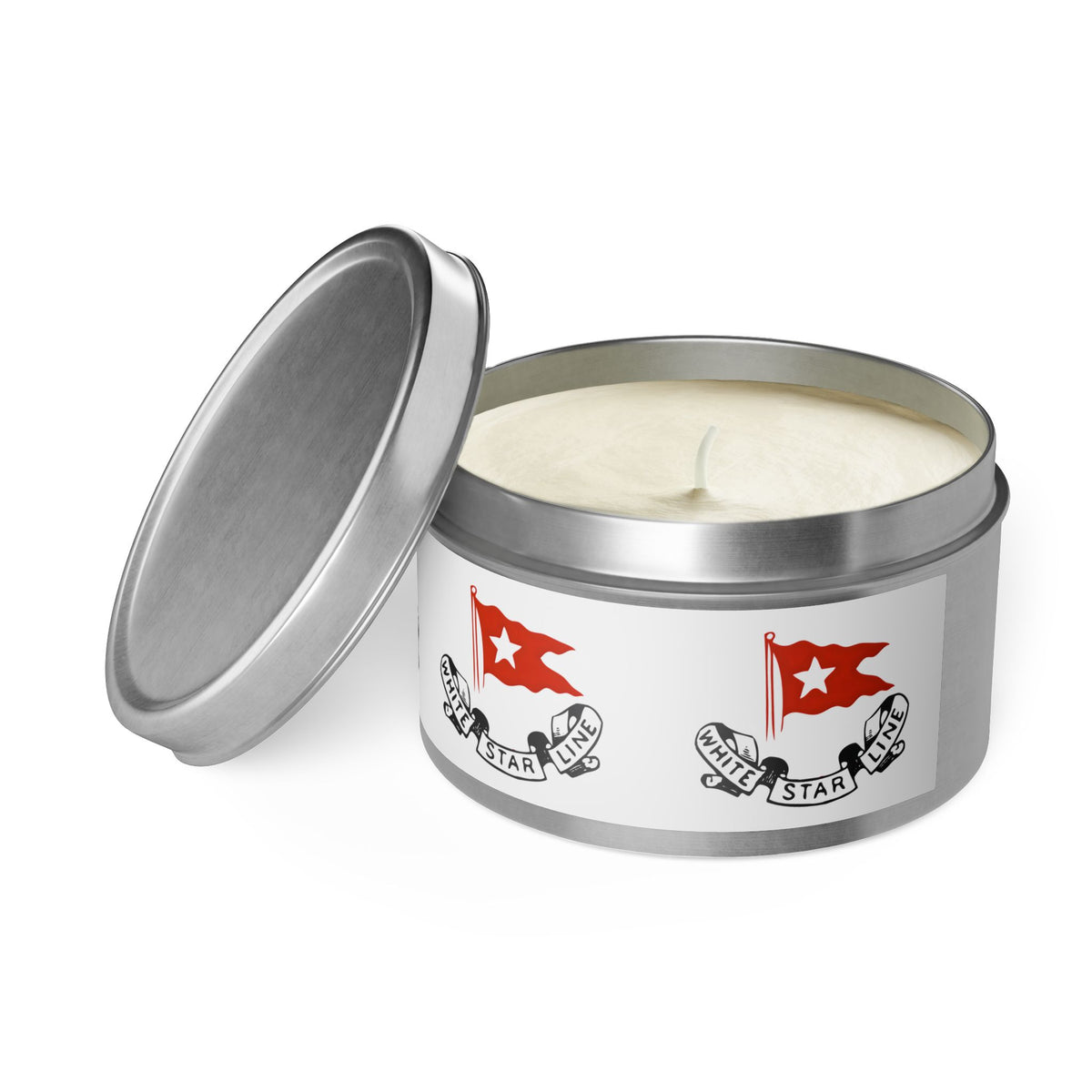 White Star Line Tin Candle