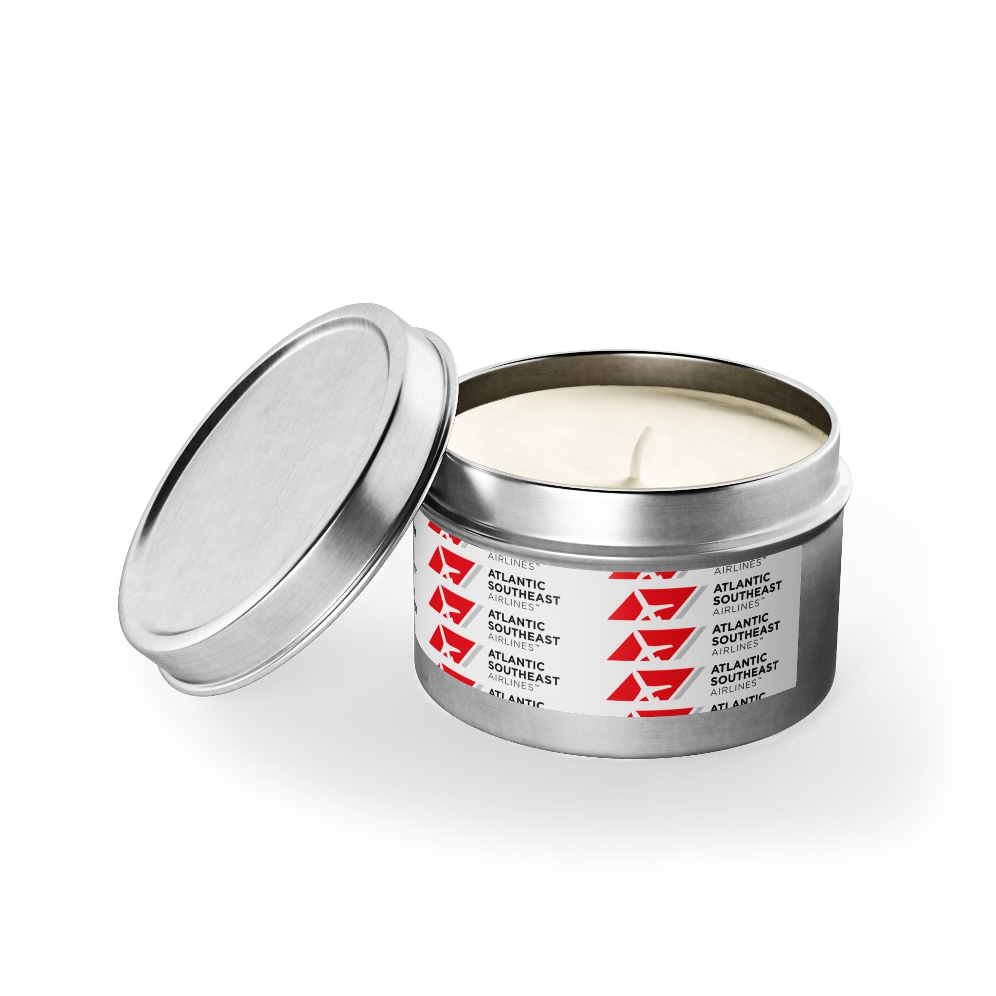 Atlantic Southeast Airlines Tin Candle