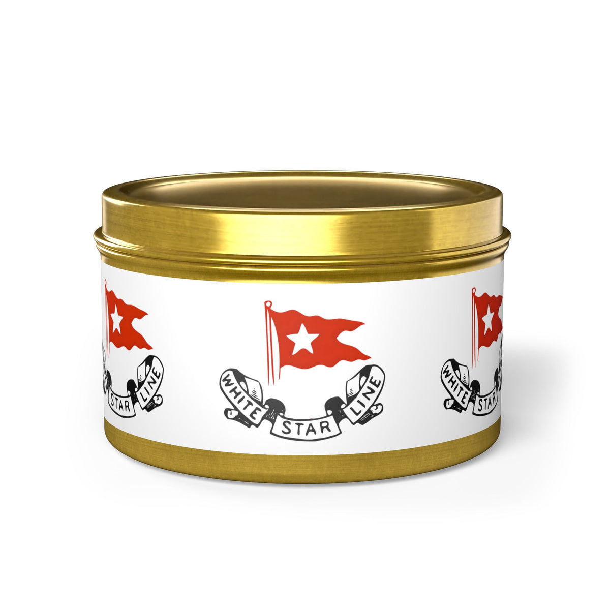 White Star Line Tin Candle