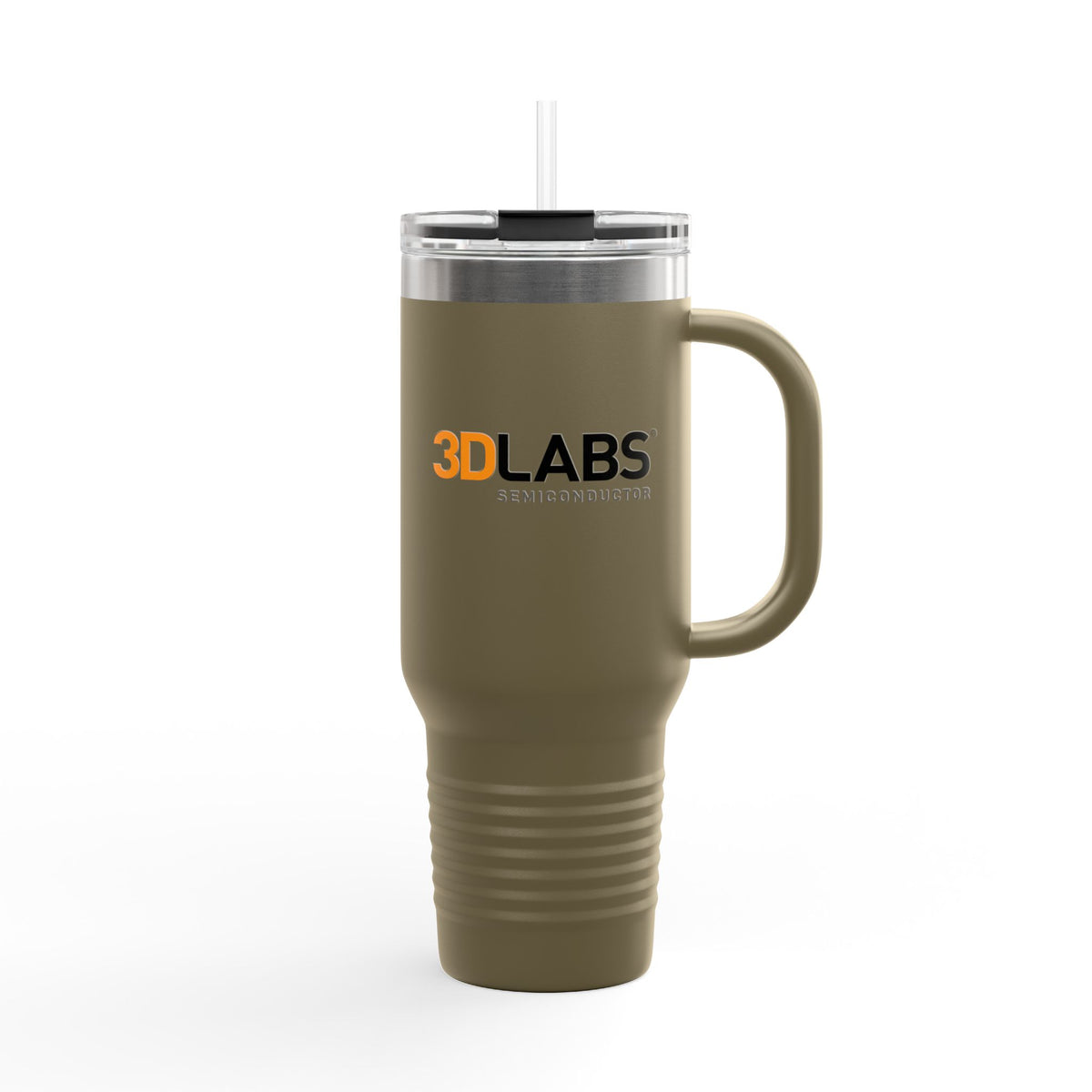 3Dlabs 40oz Insulated Travel Mug Stainless Tumbler