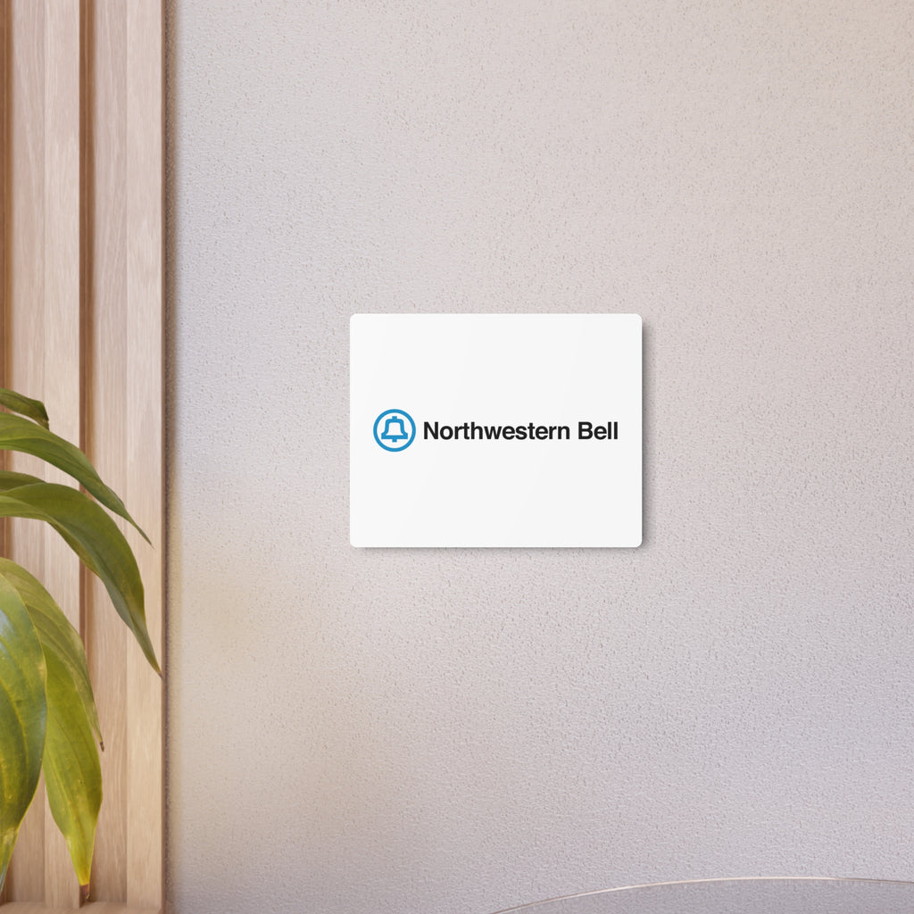 Northwestern Bell Metal Sign