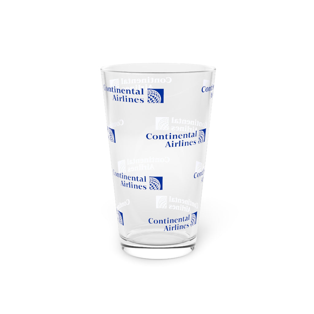 Continental Airlines 16oz Pint Glass