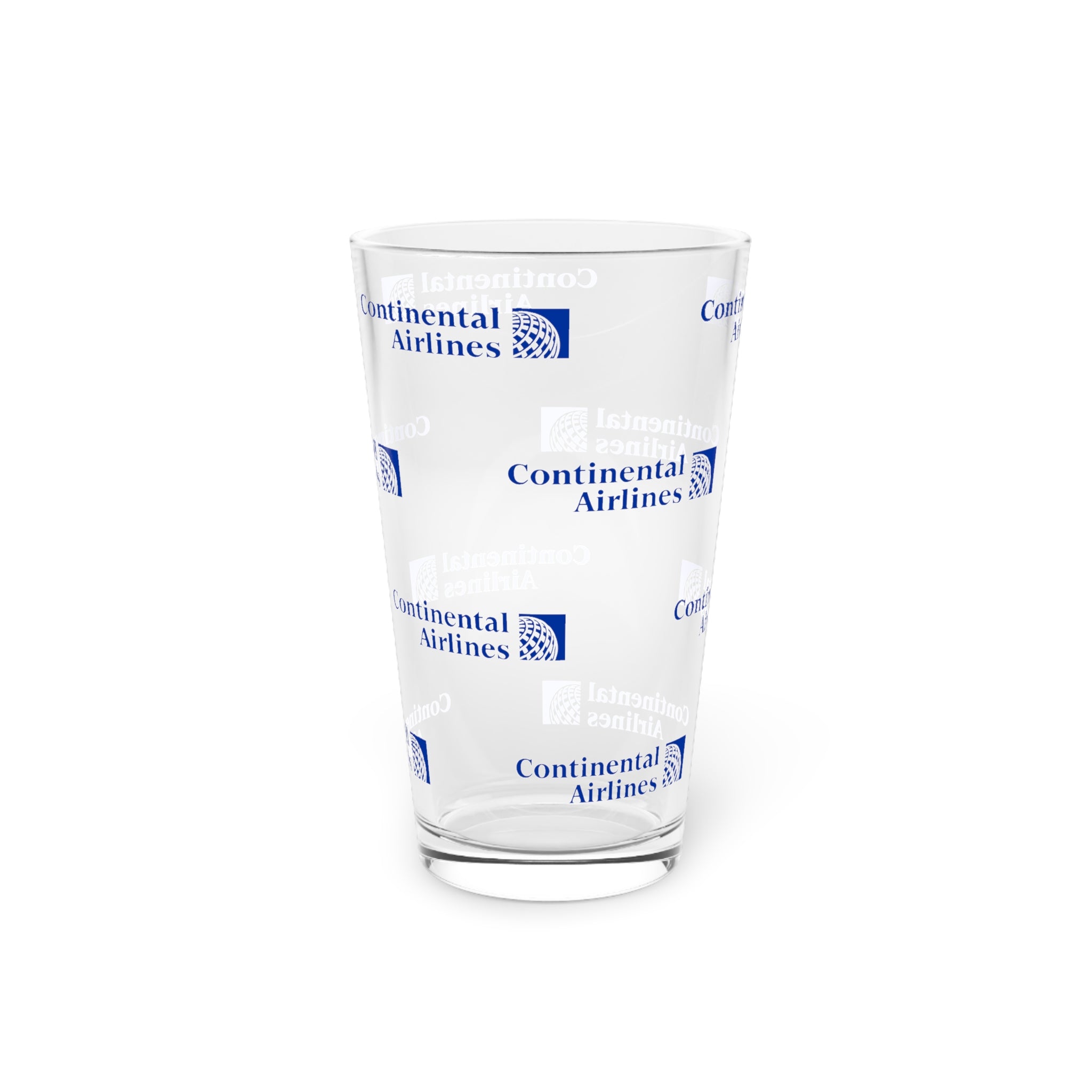 Continental Airlines 16oz Pint Glass