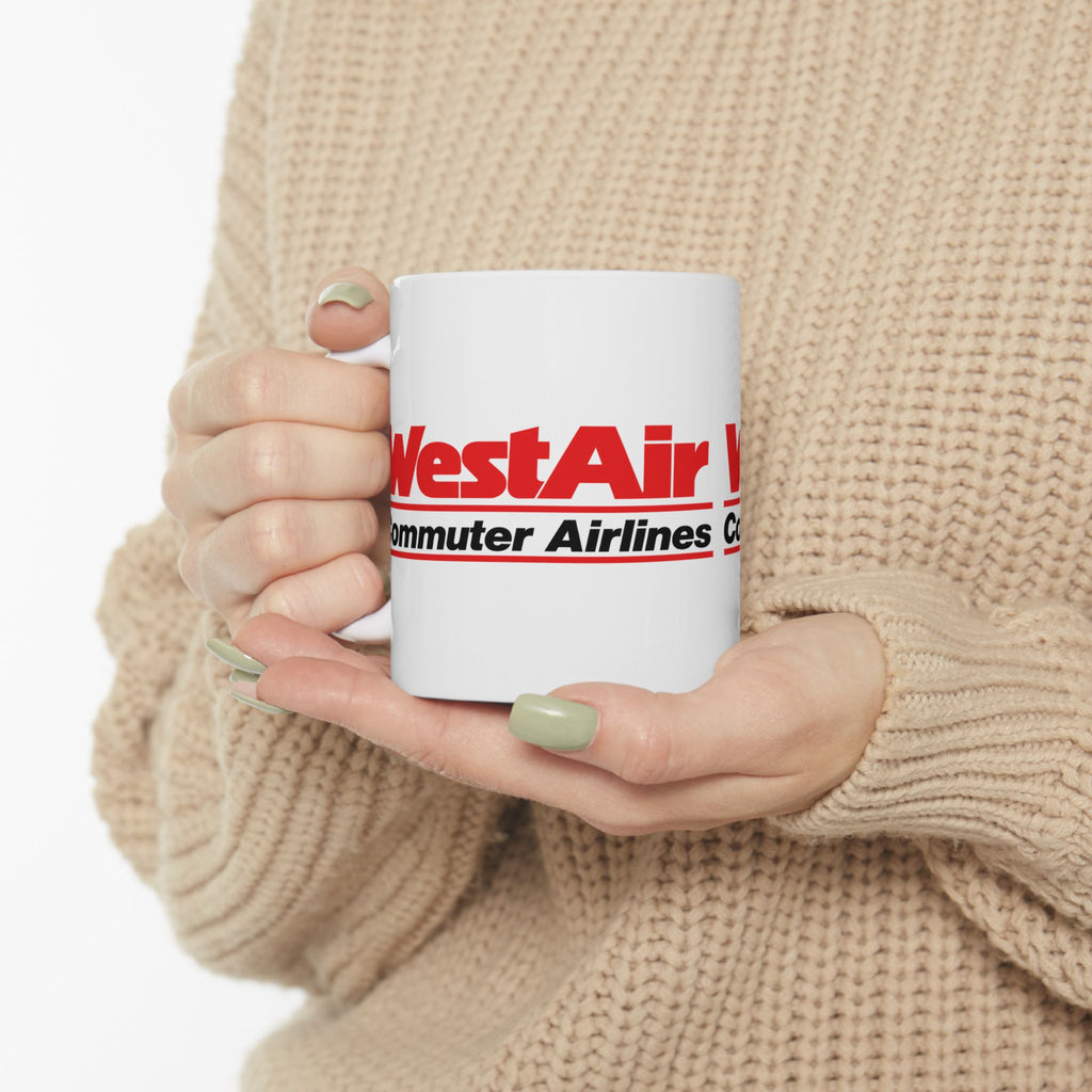 WestAir Commuter Airlines Ceramic Coffee Mug