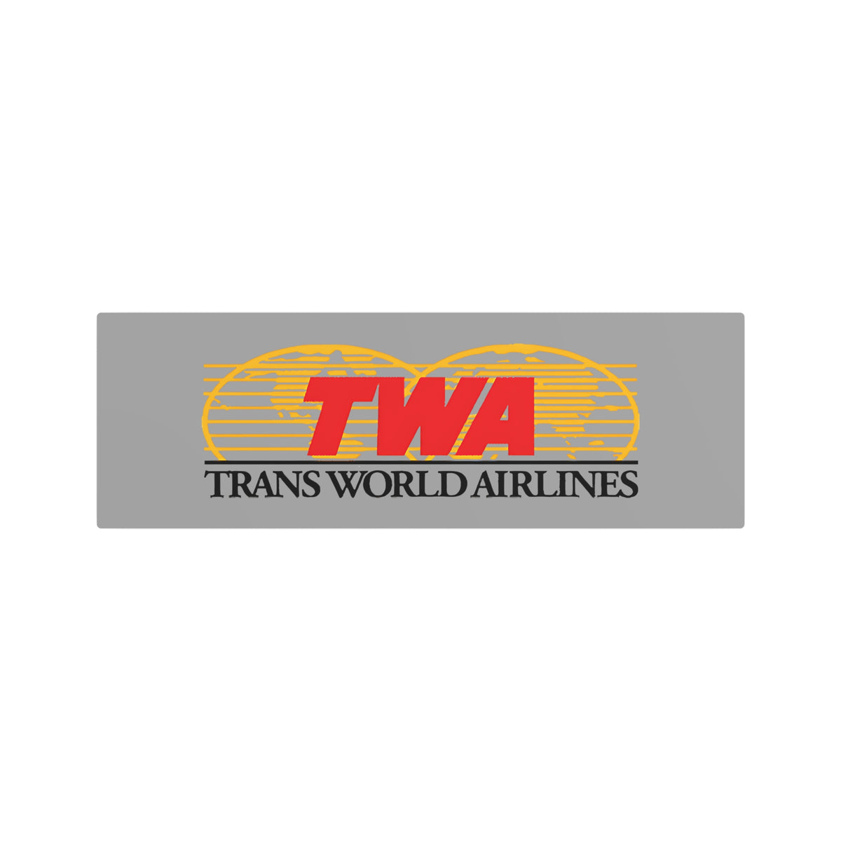 Trans World Airlines (TWA) Metal Sign