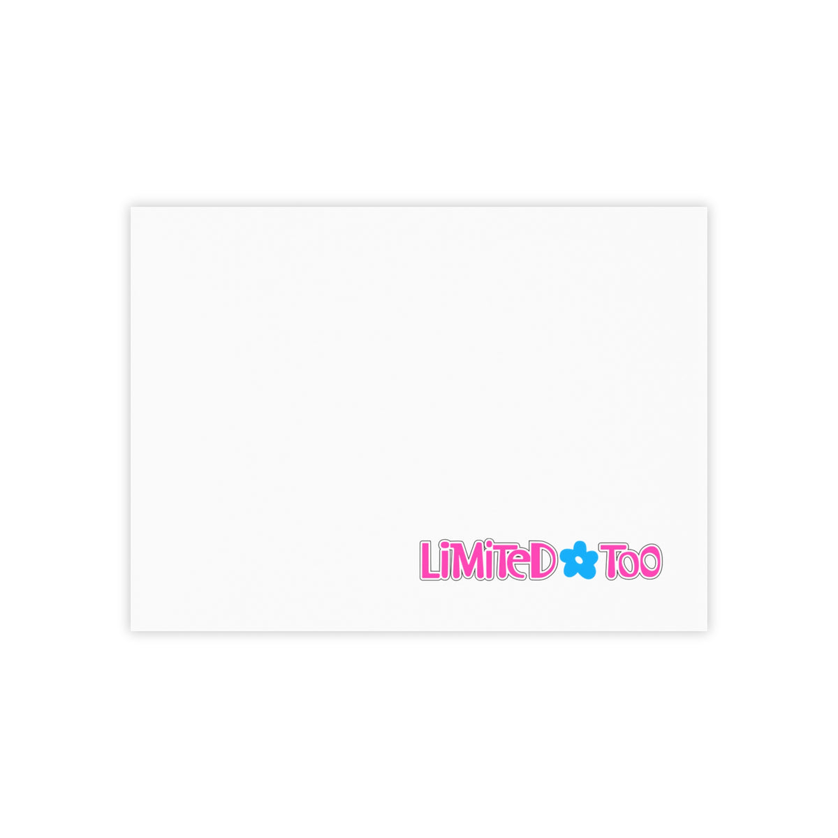 Limited Too Sticky Post-it Note Pad