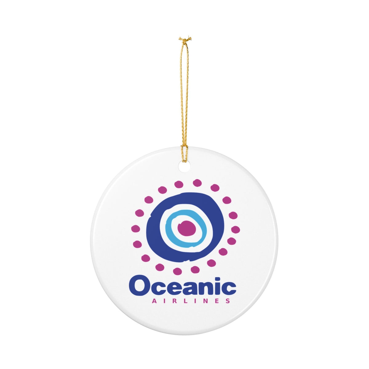 Oceanic Airlines Ceramic Ornament