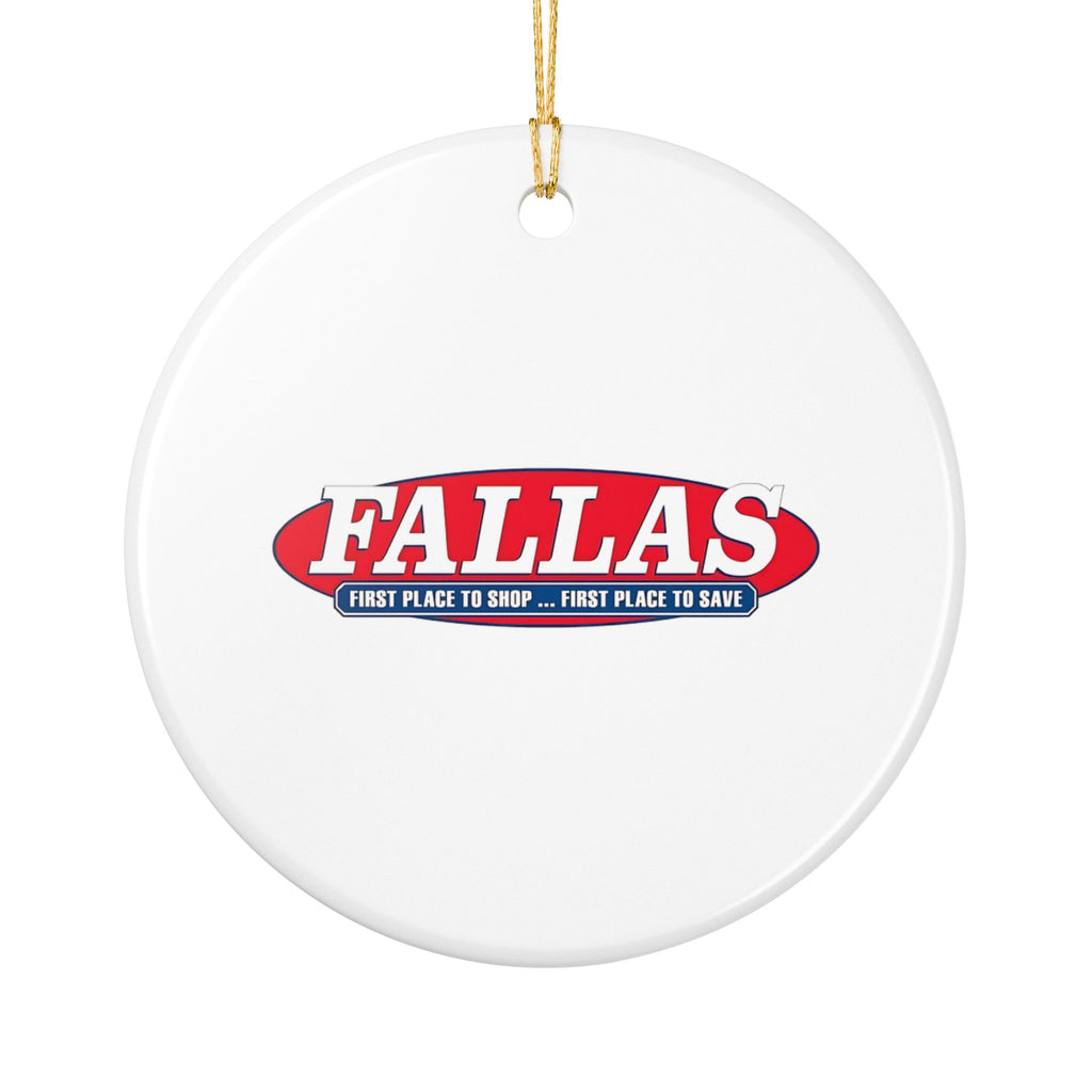 Fallas Discount Stores Ceramic Ornament