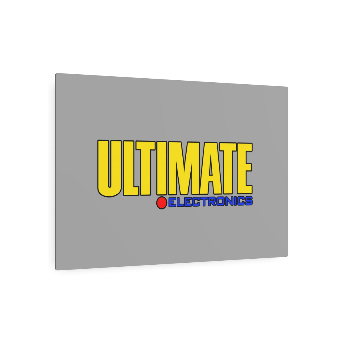 Ultimate Electronics Metal Sign