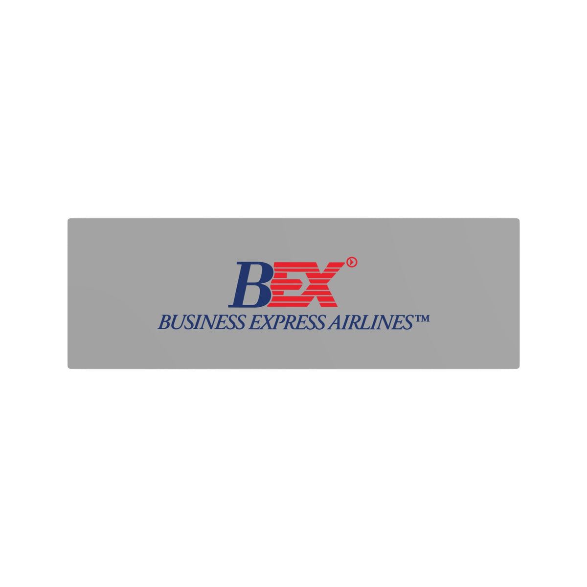 Business Express Airlines Metal Sign