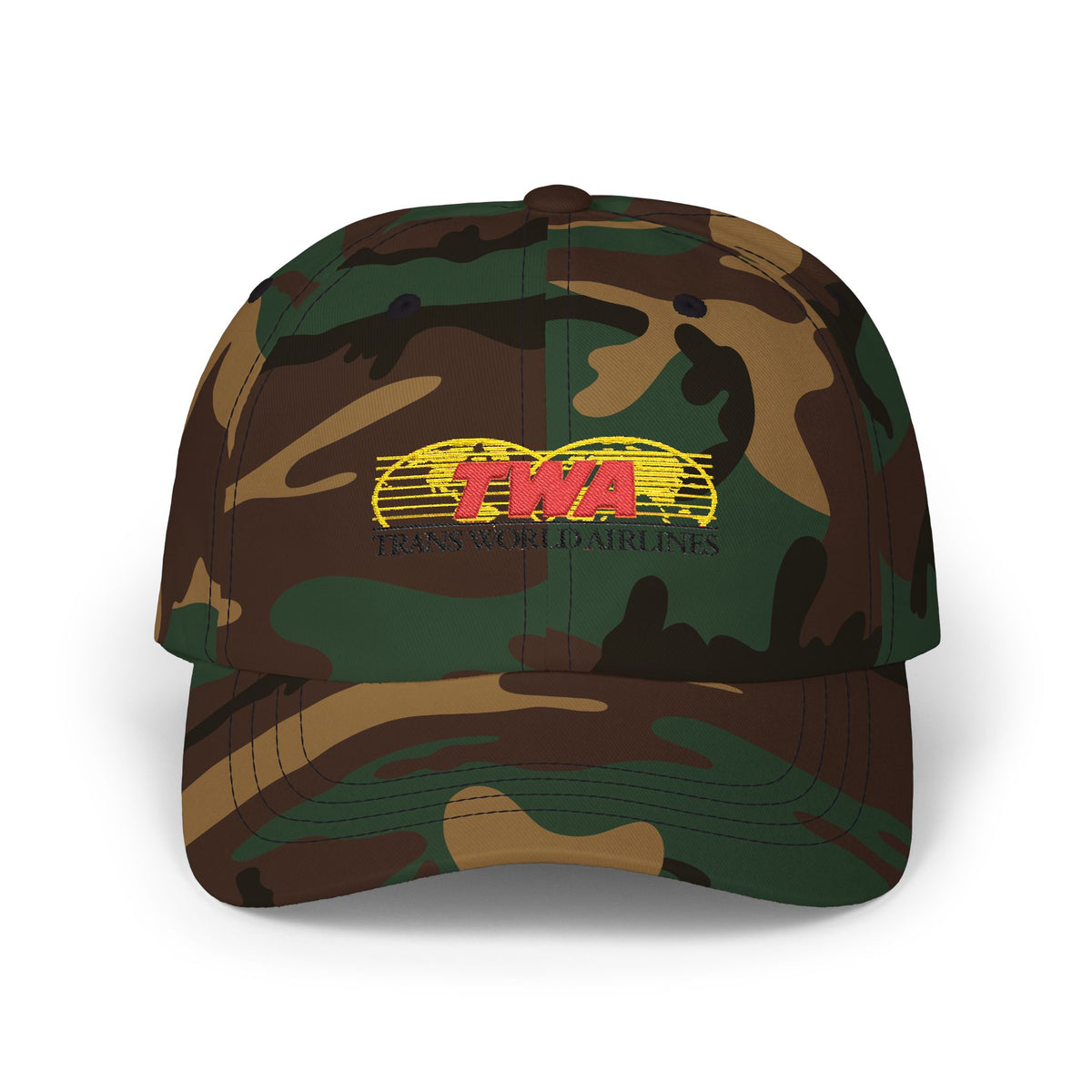 Trans World Airlines (TWA) Embroidered Dad Cap Hat