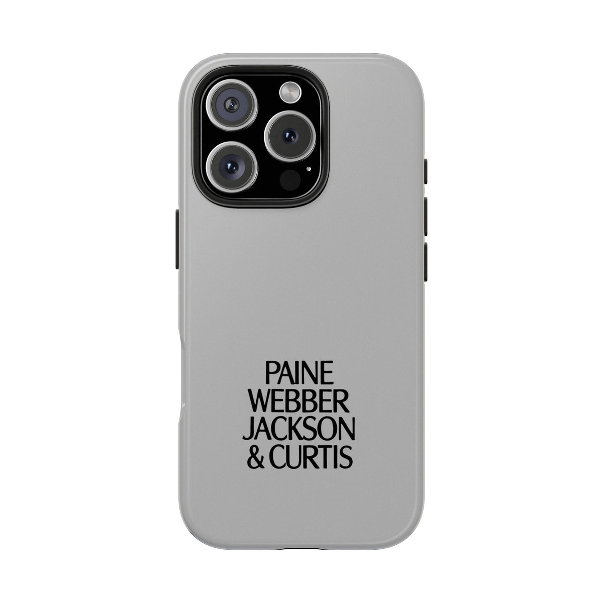 Paine Webber Jackson & Curtis Tough Phone Case