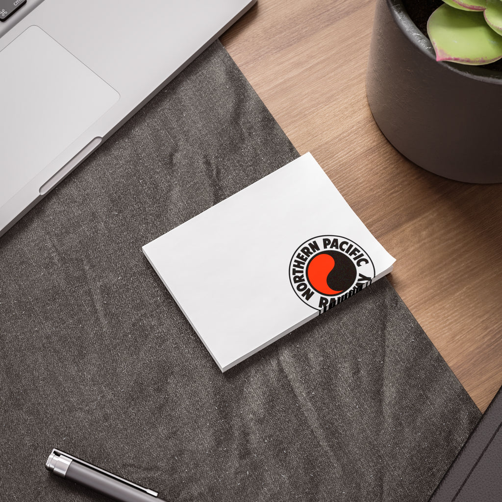Northern Pacific Railway Sticky Post-it Note Pad