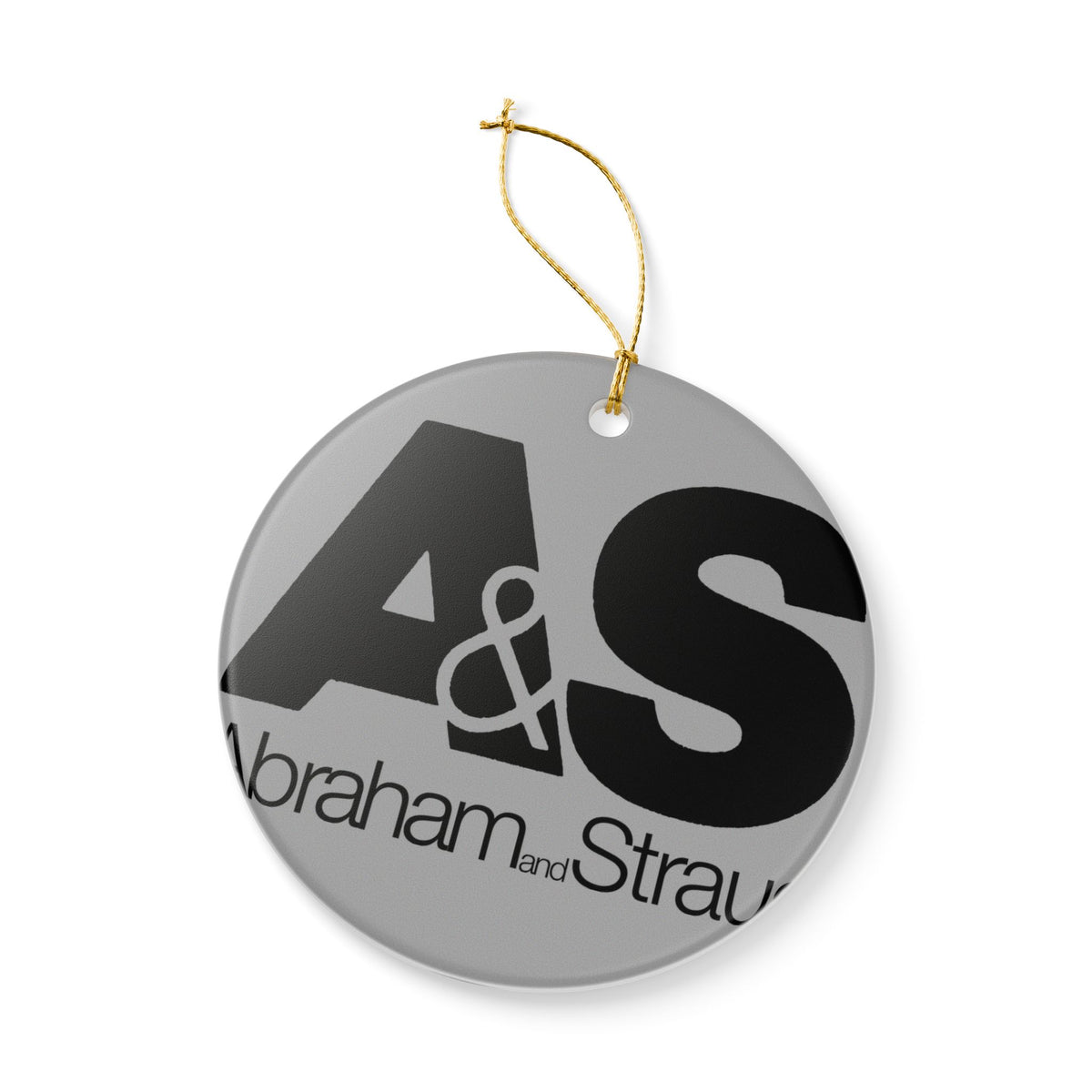 Abraham & Straus Ceramic Ornament