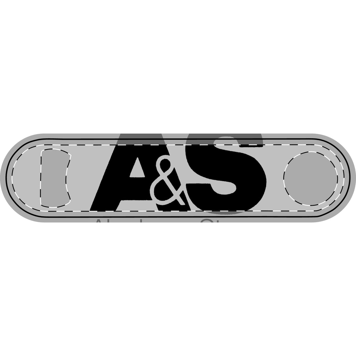 Abraham & Straus Metal Bottle Opener