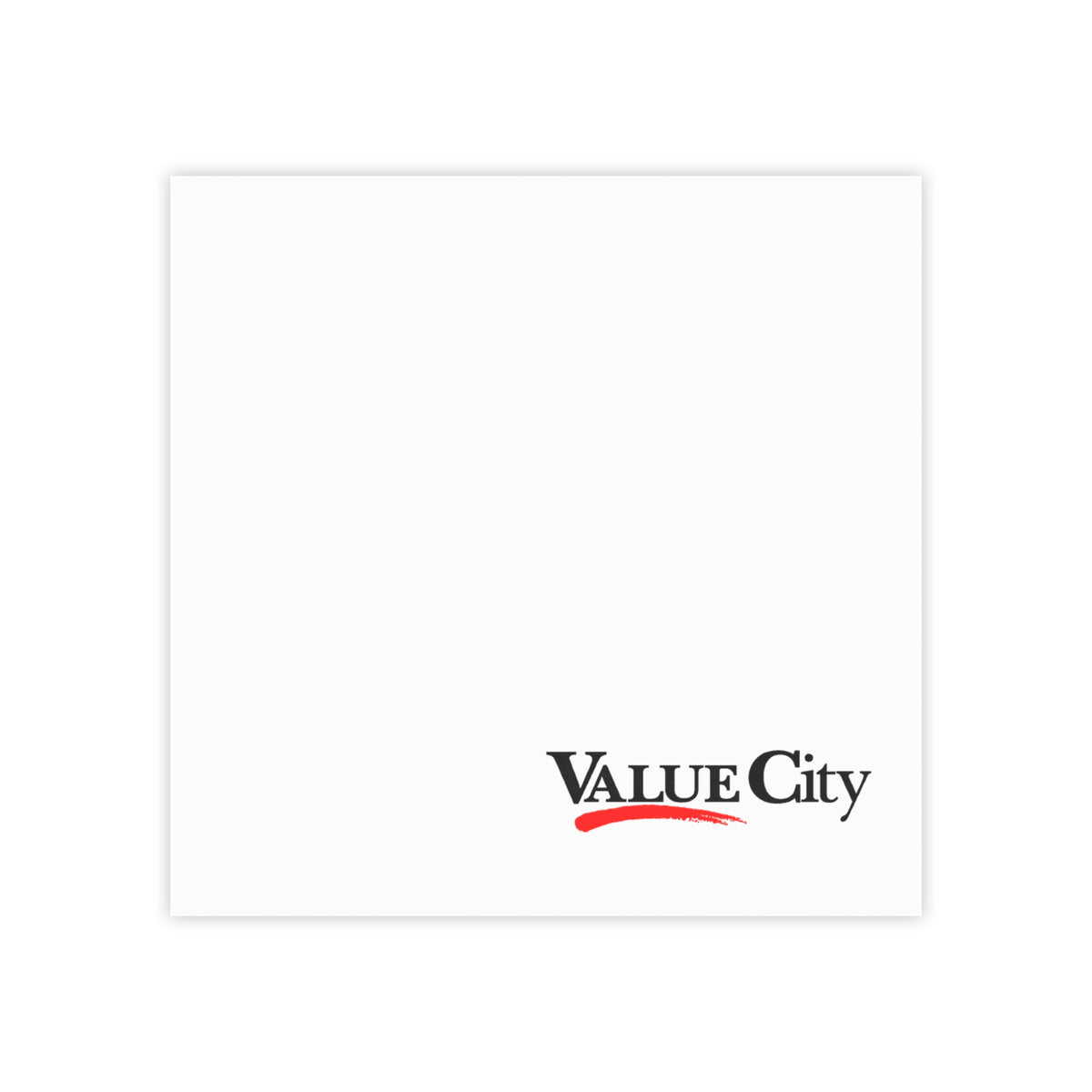 Value City Department Stores Sticky Post-it Note Pad