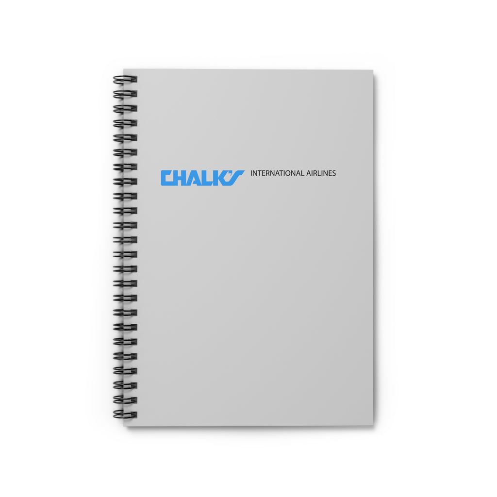 Chalk's International Airlines Spiral Notebook