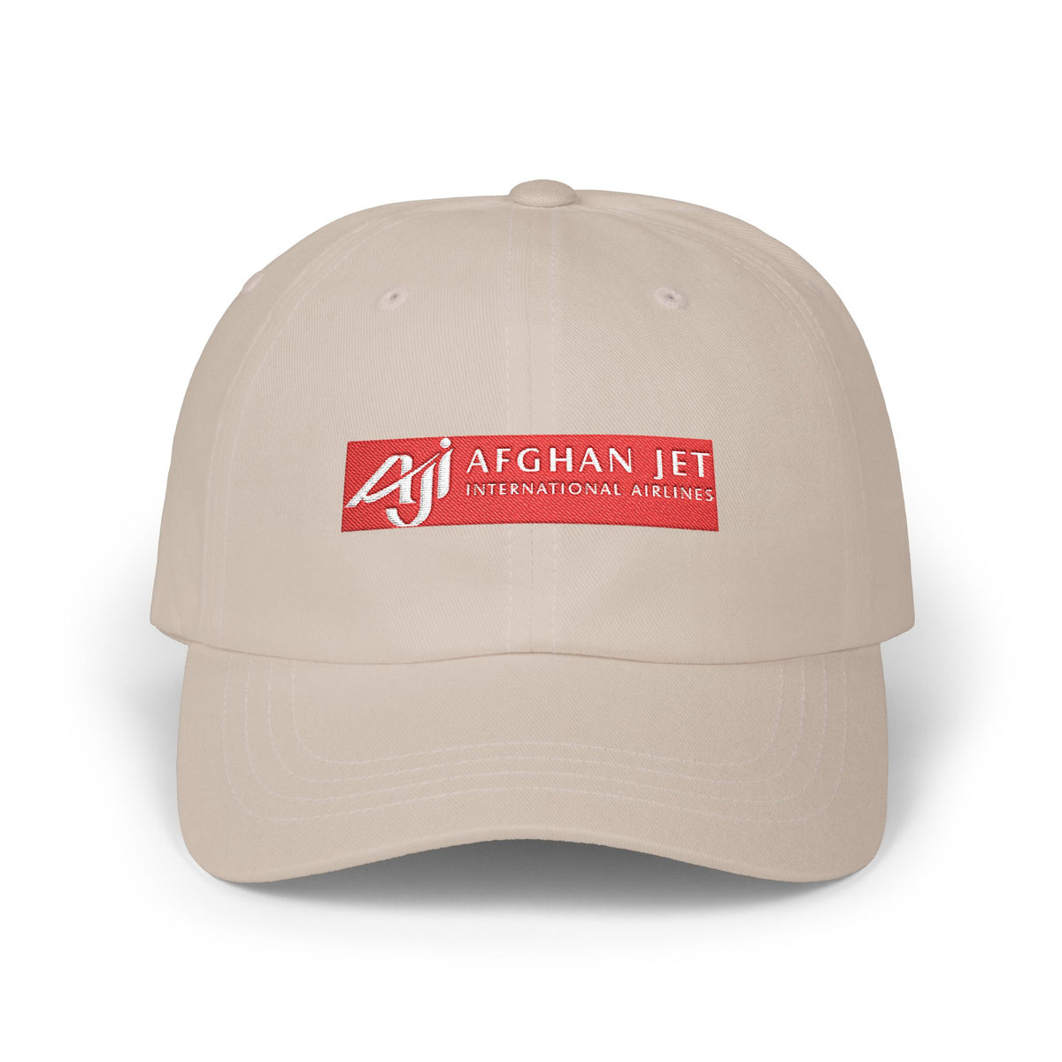 Afghan Jet International Airlines Embroidered Dad Cap Hat