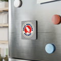 Great Northern Railway Square Porcelain Fridge Magnet