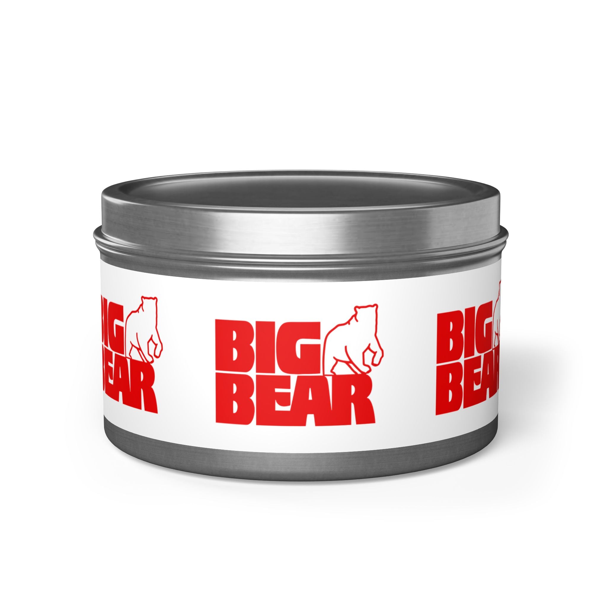 Big Bear Stores Tin Candle