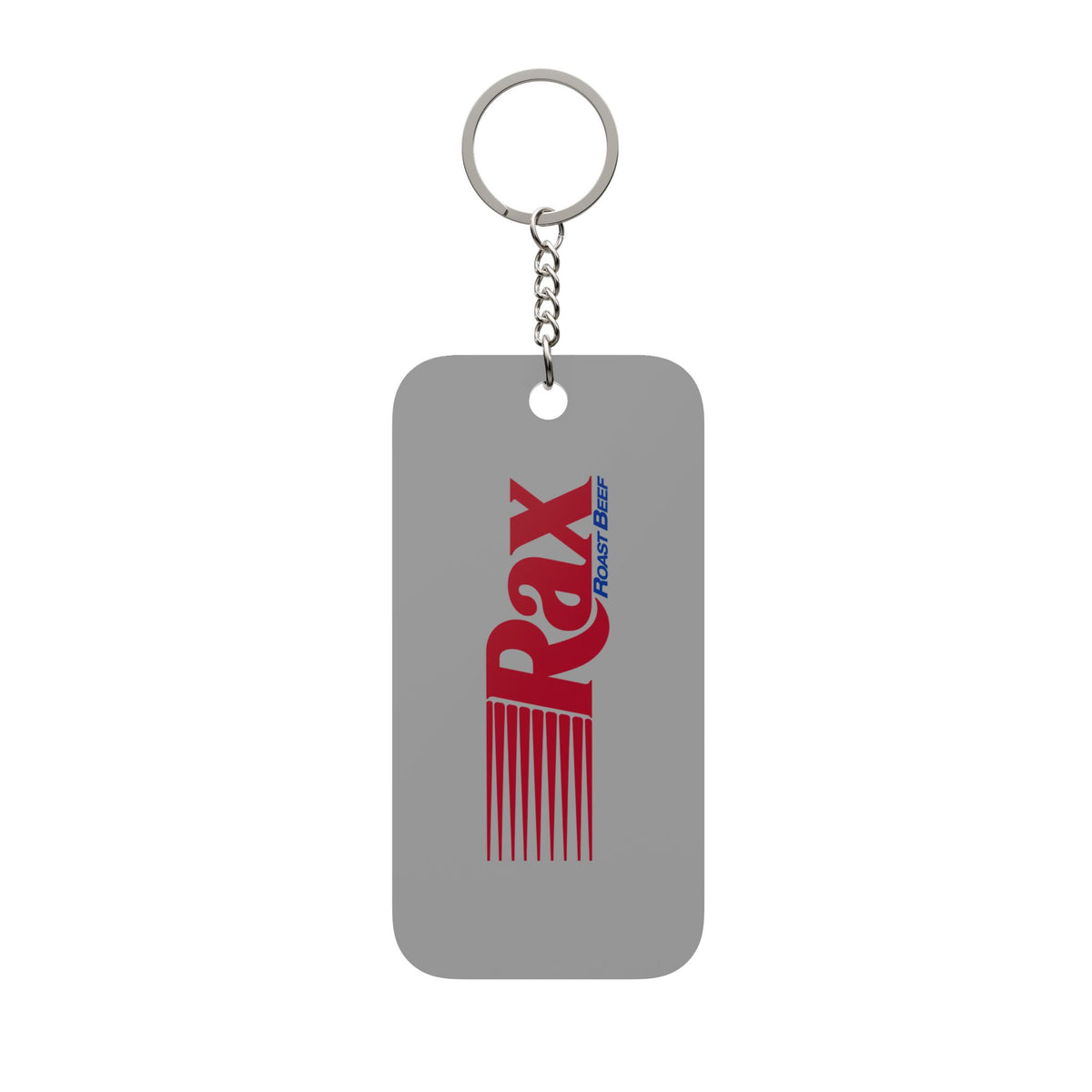 Rax Roast Beef Double-Sided Keychain Charm
