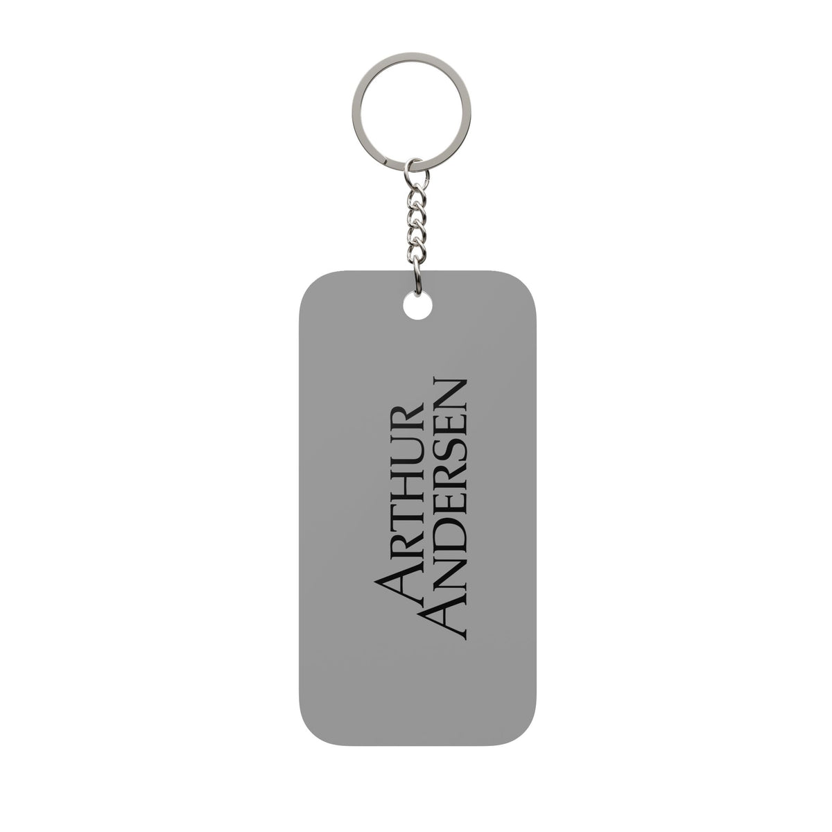 Arthur Andersen Double-Sided Keychain Charm