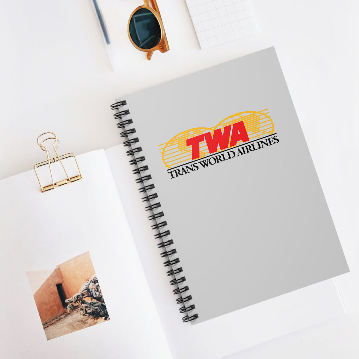 Trans World Airlines (TWA) Spiral Notebook
