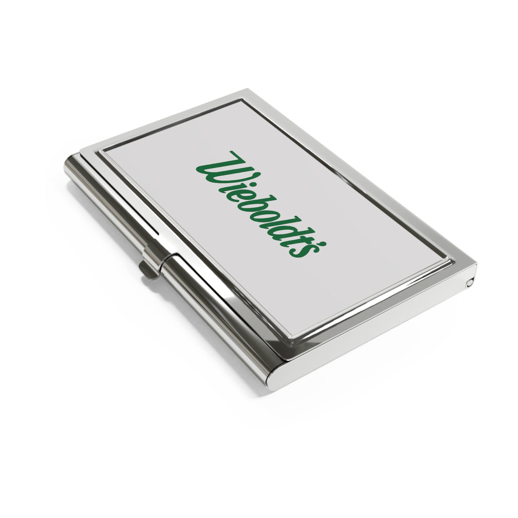 Wieboldt's Metal Business Card Holder