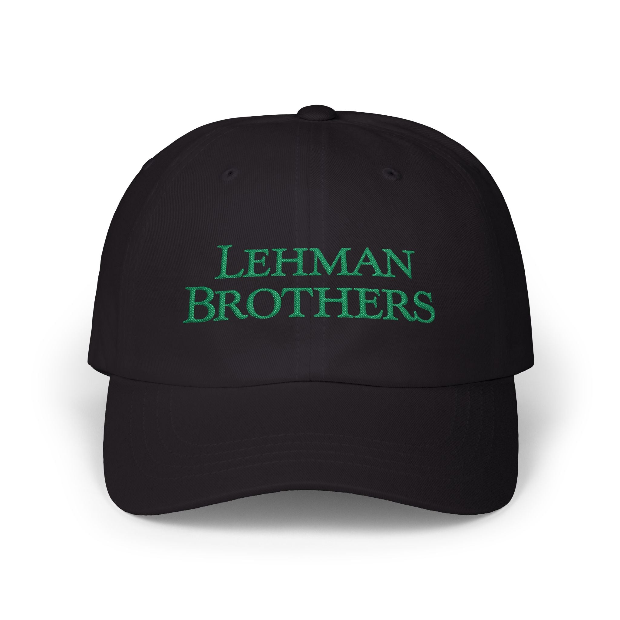 Lehman Brothers Embroidered Dad Cap Hat