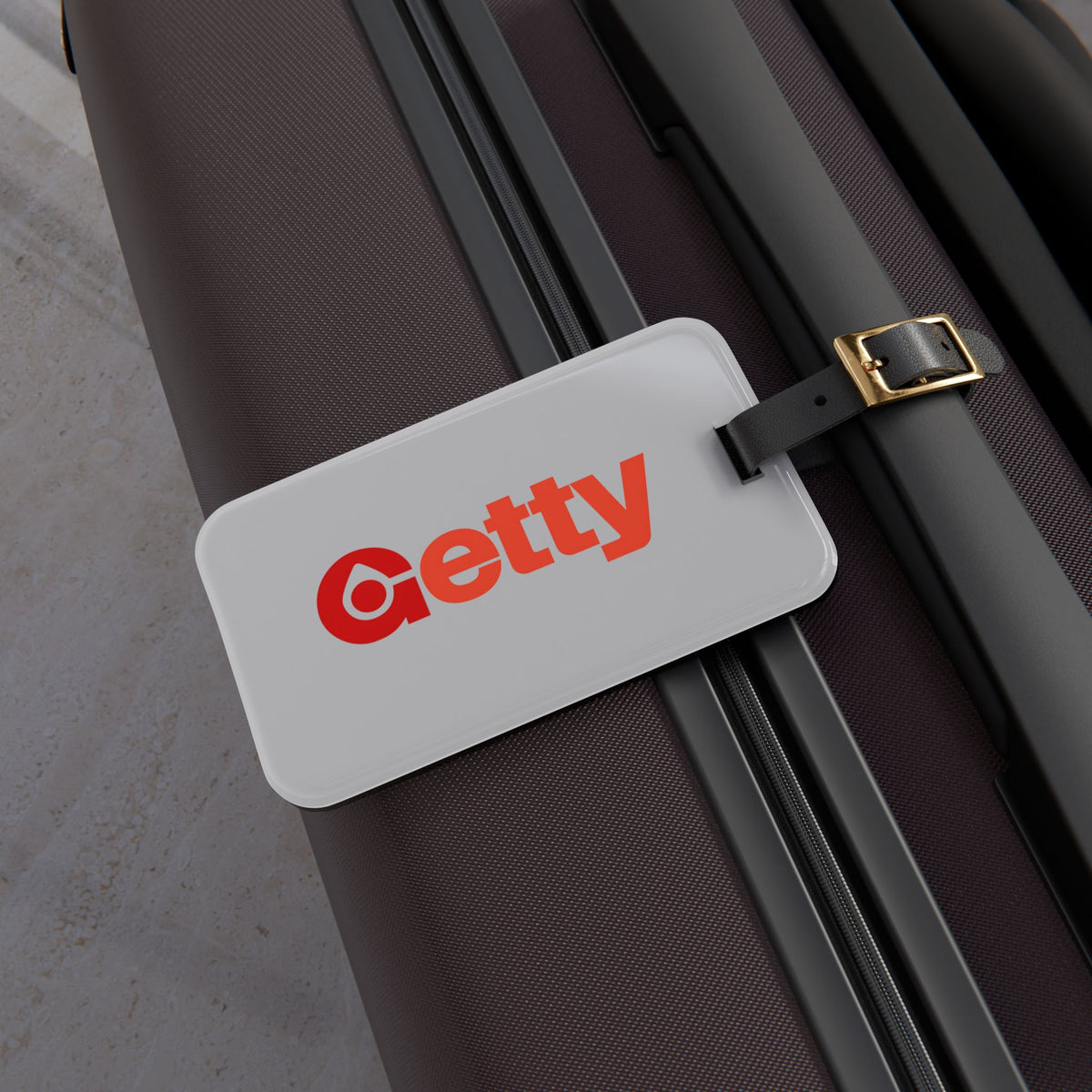 Getty Oil Luggage Tag