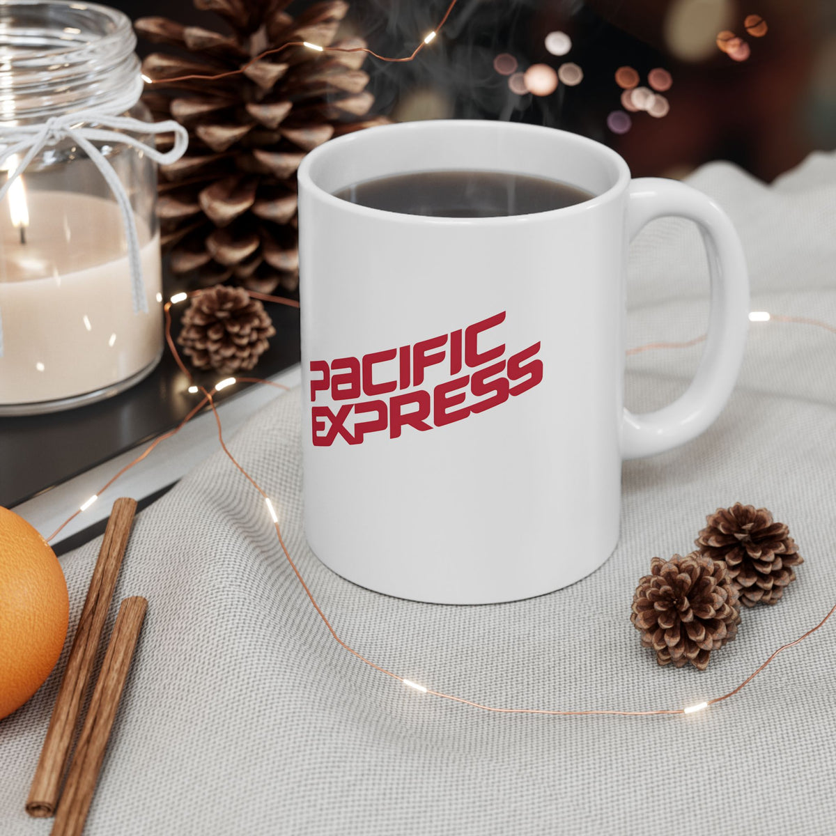 Pacific Express Ceramic Coffee Mug