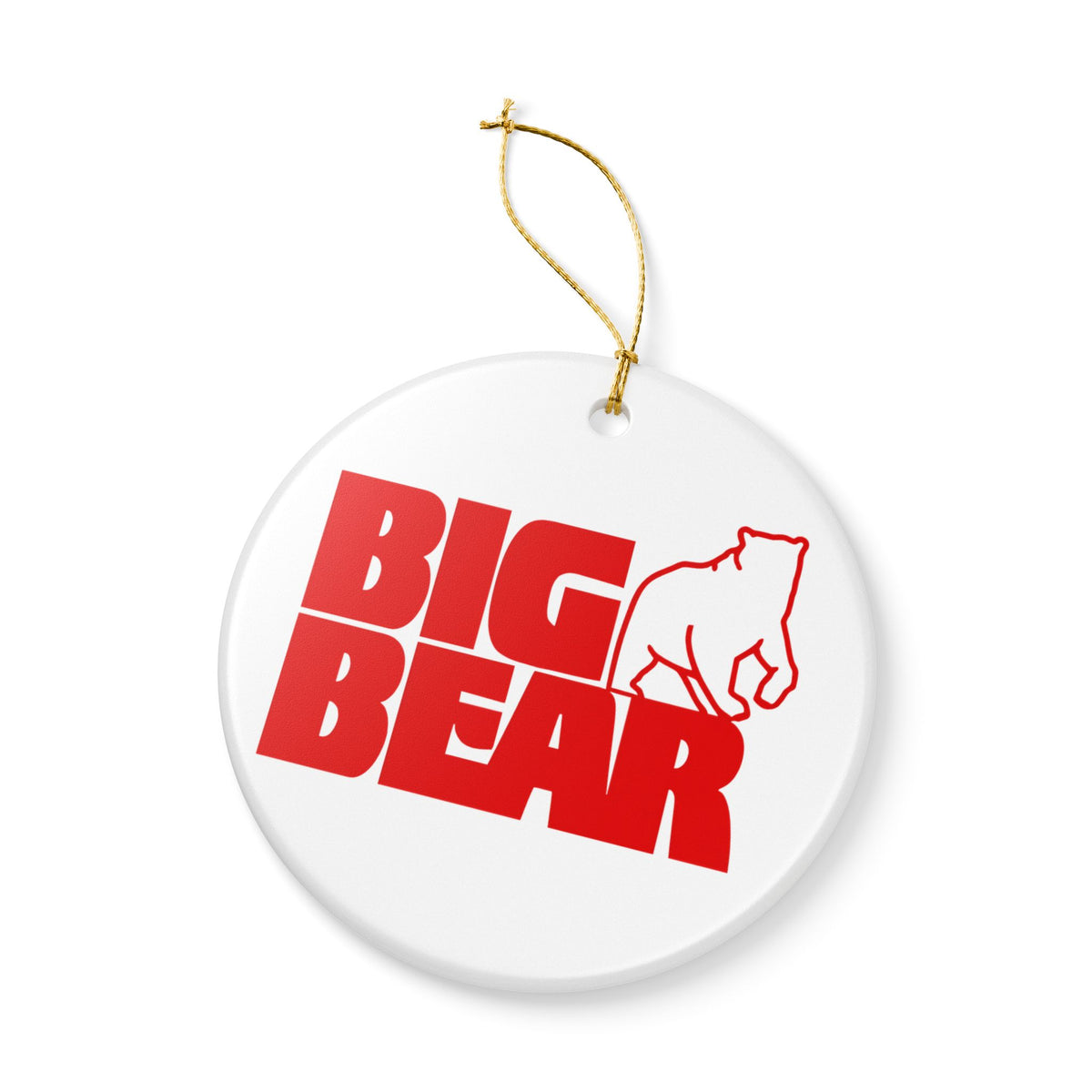 Big Bear Stores Ceramic Ornament