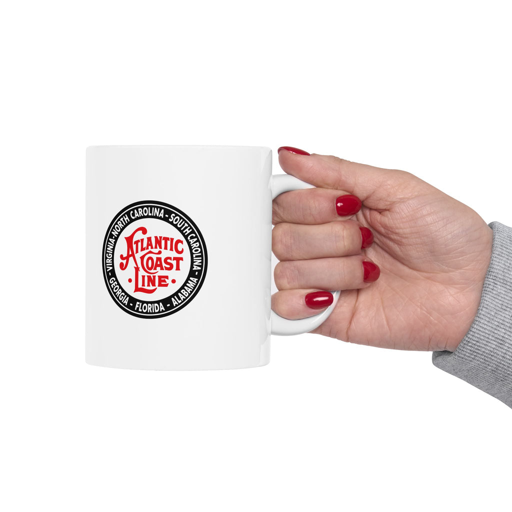 Atlantic Coast Line Railroad Ceramic Coffee Mug