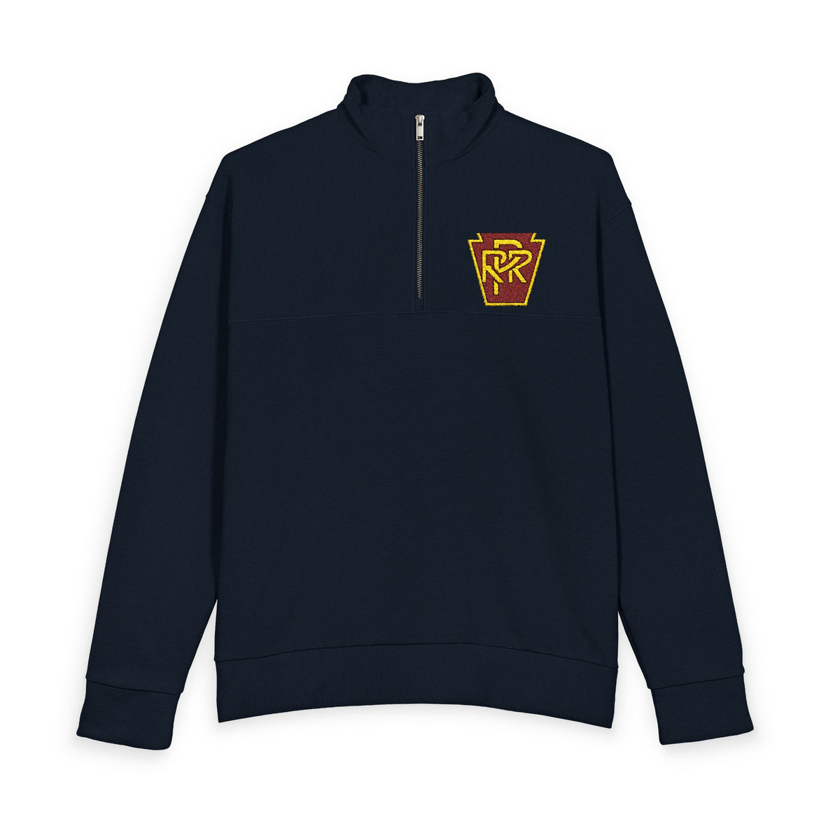Pennsylvania Railroad Heavy Knit Quarter-Zip Sweatshirt
