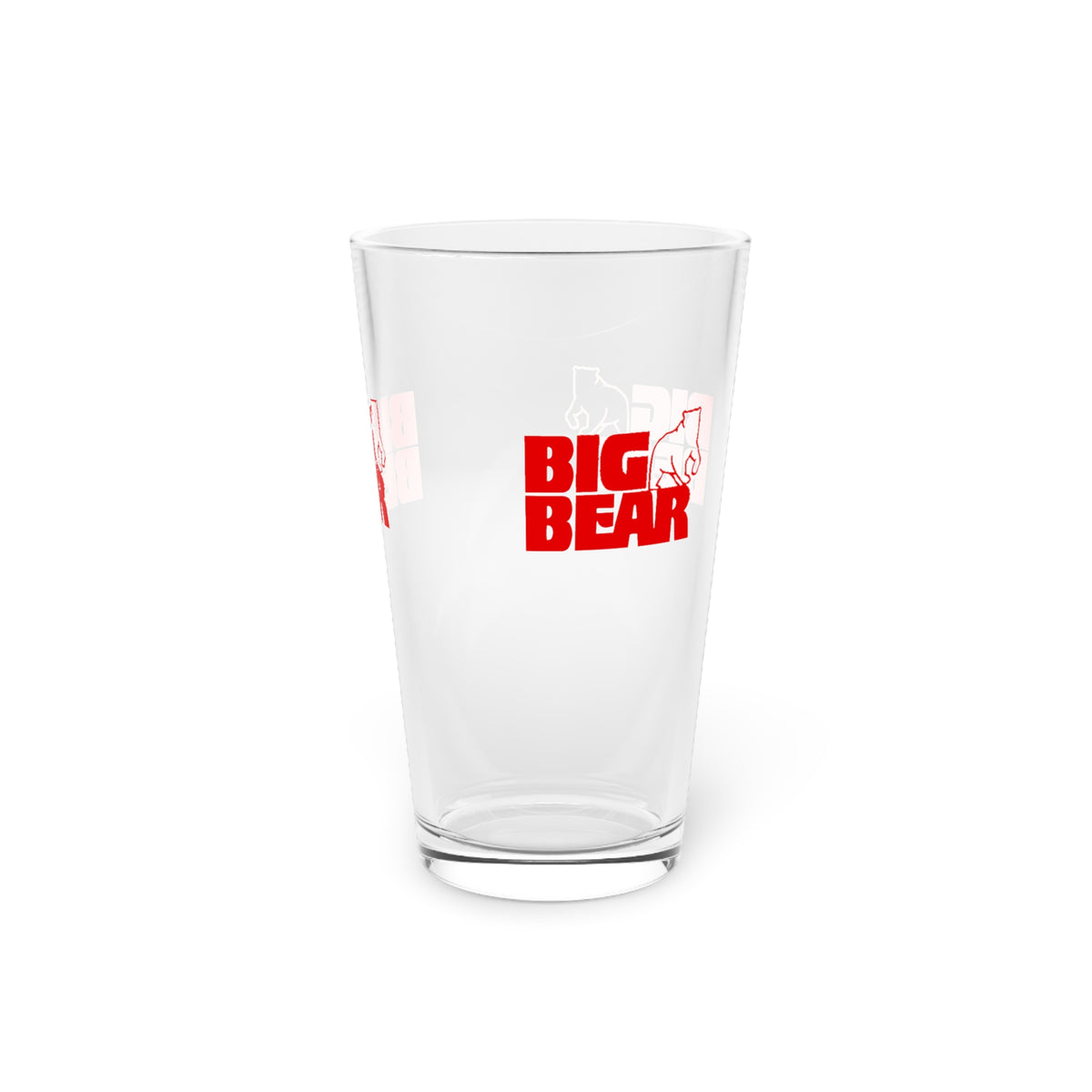 Big Bear Stores 16oz Pint Glass
