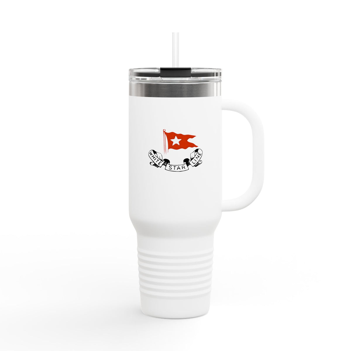 White Star Line 40oz Insulated Travel Mug Stainless Tumbler