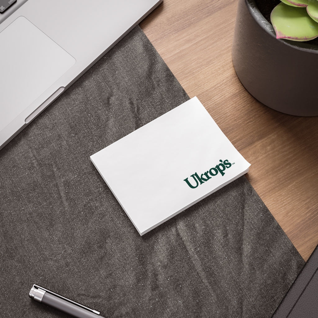 Ukrop's Super Markets Sticky Post-it Note Pad