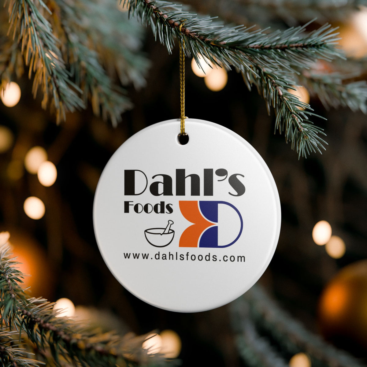 Dahl's Foods Ceramic Ornament
