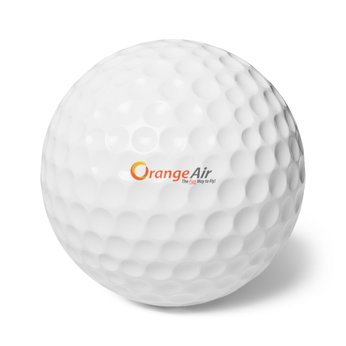 Orange Air Golf Balls