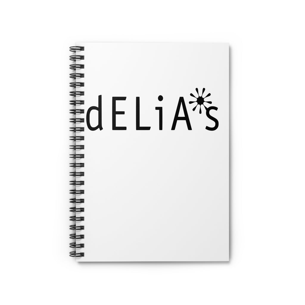 Delia's Spiral Notebook