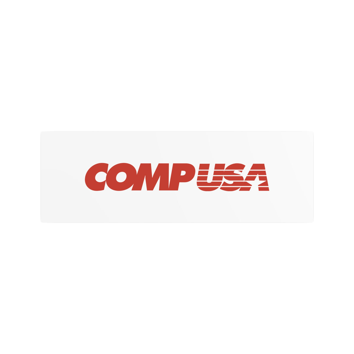 CompUSA Metal Sign