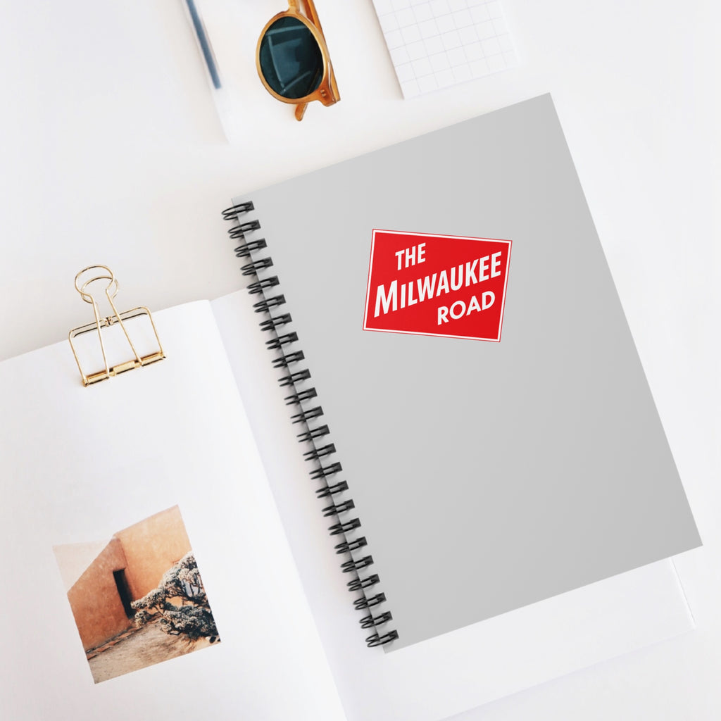 Chicago Milwaukee St. Paul and Pacific Railroad Spiral Notebook