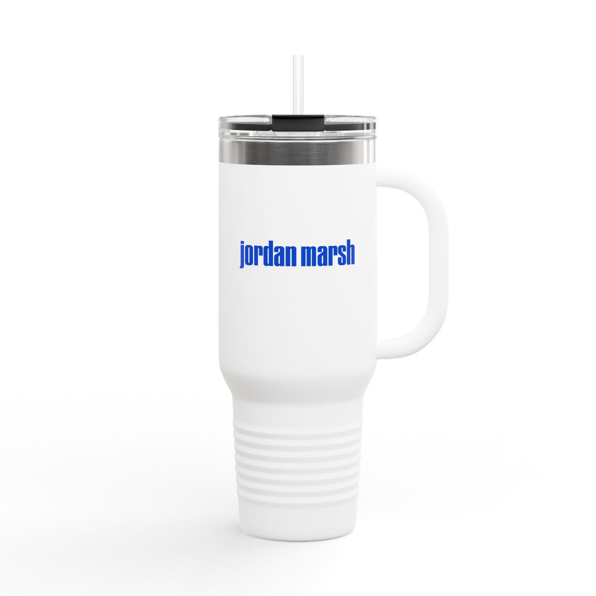 Jordan Marsh 40oz Insulated Travel Mug Stainless Tumbler