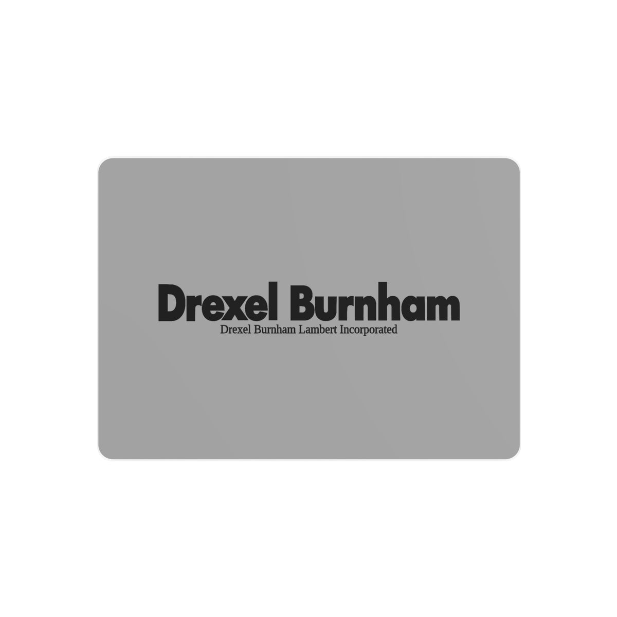Drexel Burnham Lambert Metal Sign