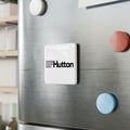 E. F. Hutton Square Porcelain Fridge Magnet