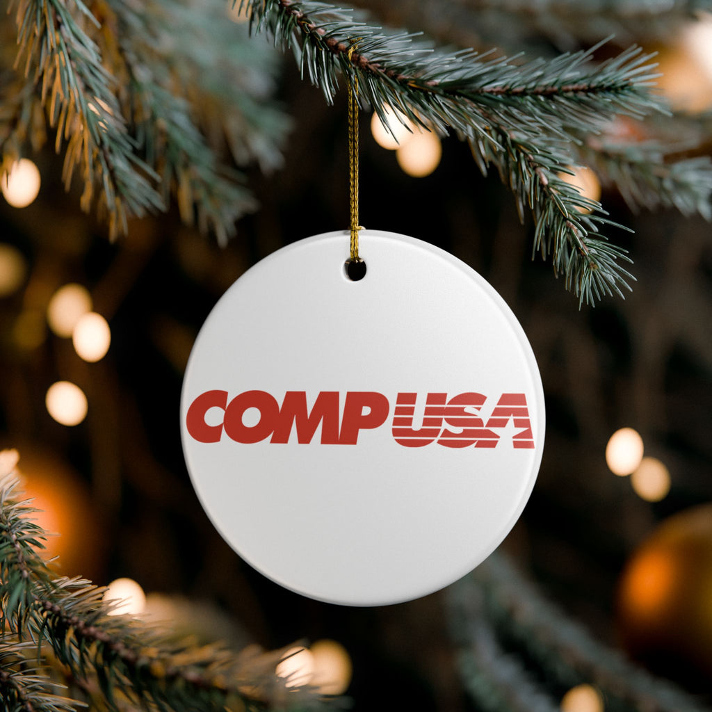 CompUSA Ceramic Ornament