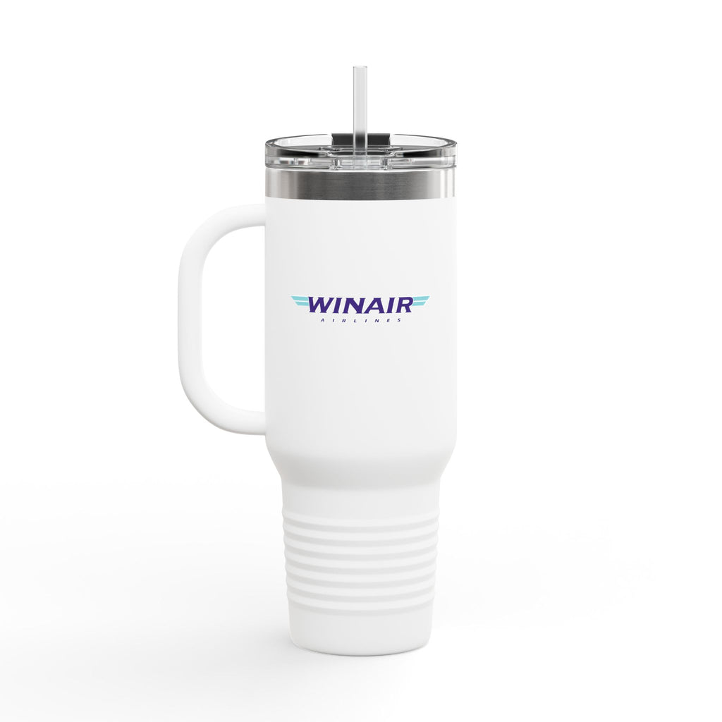 WinAir Airlines 40oz Insulated Travel Mug Stainless Tumbler
