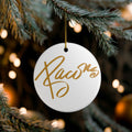Bacon's Ceramic Ornament