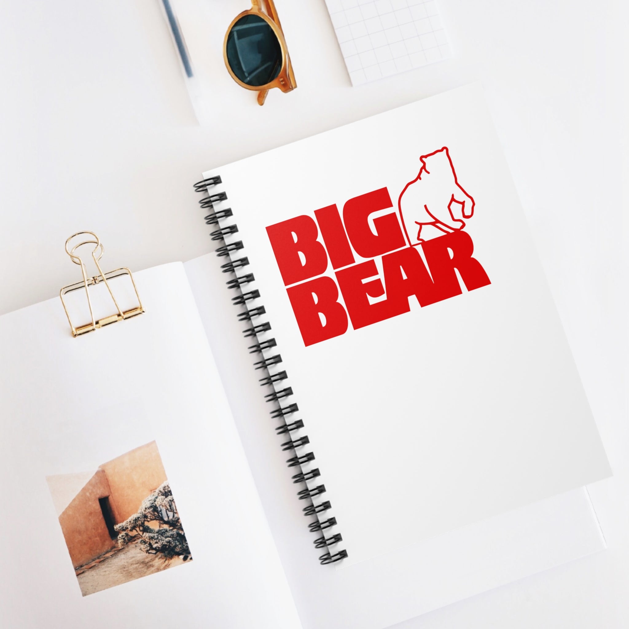 Big Bear Stores Spiral Notebook