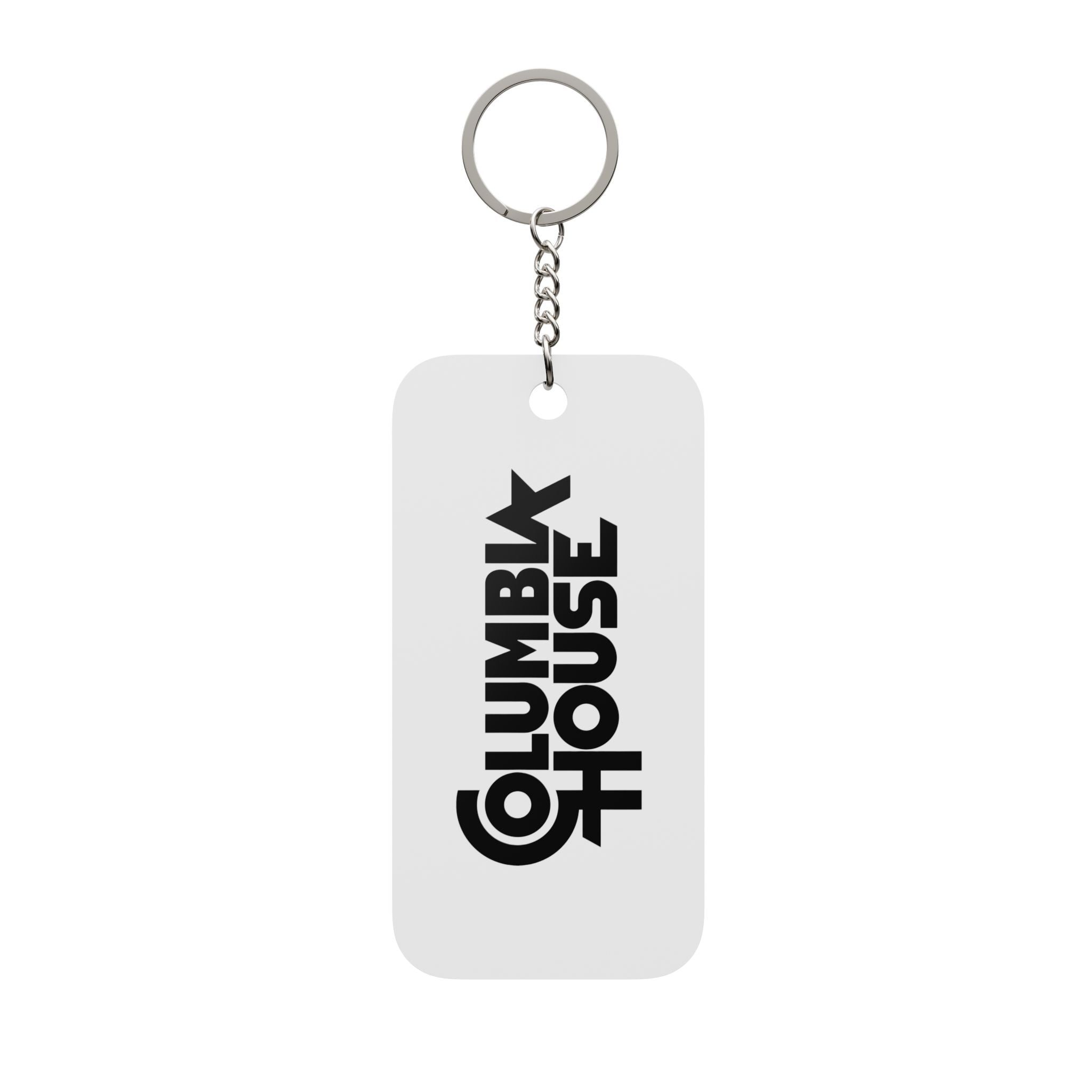 Columbia House Double-Sided Keychain Charm